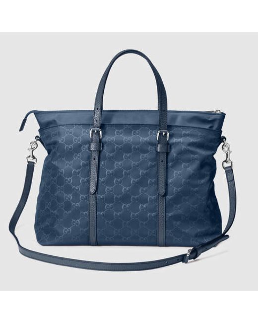 Guccissima nylon online tote bag