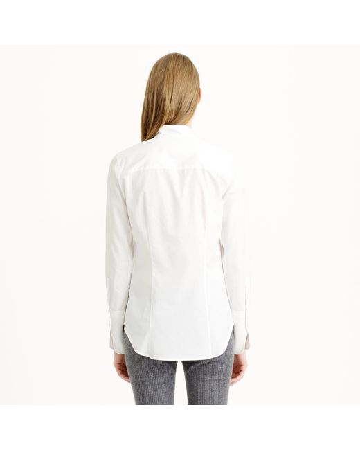 J.Crew Thomas Mason French-cuff Shirt in White | Lyst