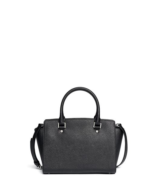 Selma Medium Saffiano Leather Crossbody