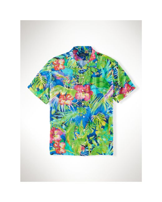 Polo Ralph Lauren Multicolor Floral-Print Camp Shirt for men