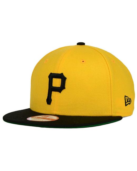 KTZ Pittsburgh Pirates Cooperstown Patch 59fifty Cap in Black for