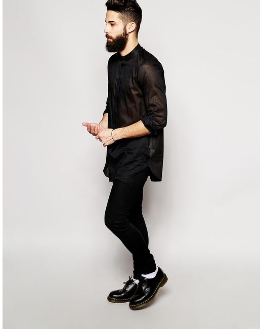 asos mesh top mens