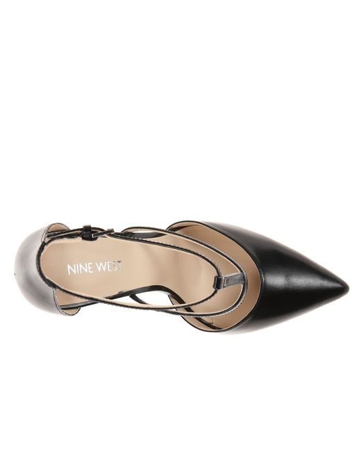 Nine West Tornaydo in Black Leather 