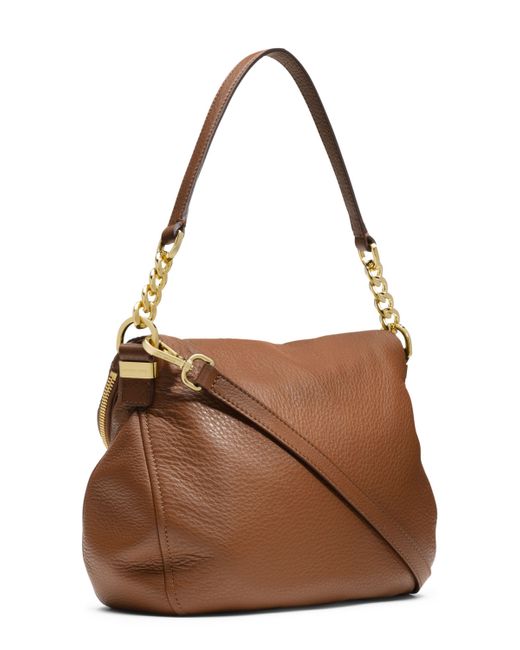 Michael Kors Michael Medium Weston Convertible Shoulder Bag in Brown Lyst