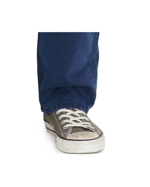 Levi s 514 Straight Fit Padox Canvas Twill Pants in Blue for Men