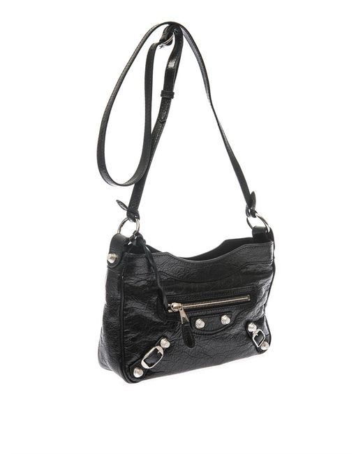 Dårligt humør Strålende Sammensætning Balenciaga Giant City Mini Crossbody Bag in Black | Lyst