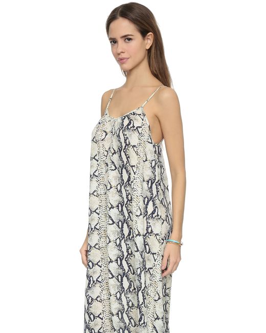 Pink stitch top resort maxi