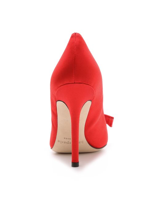 kate spade new york Layla Bow Pumps - Red
