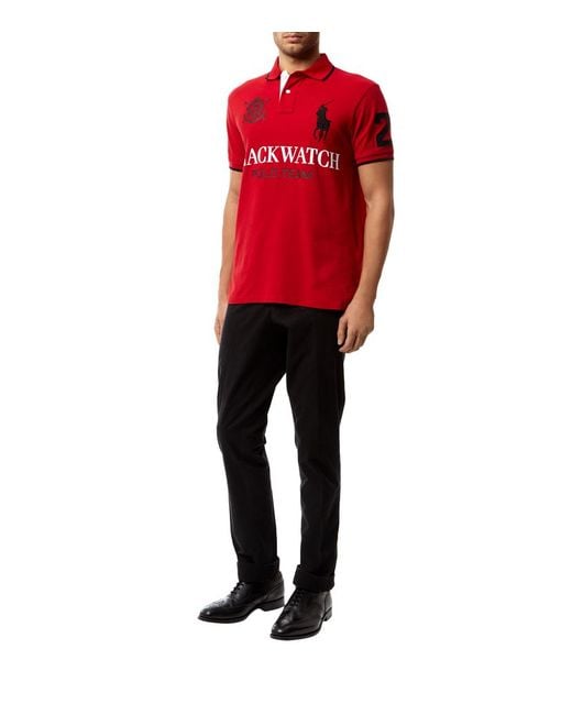 Ralph Lauren black watch polo team drill Polo Ralph Lauren