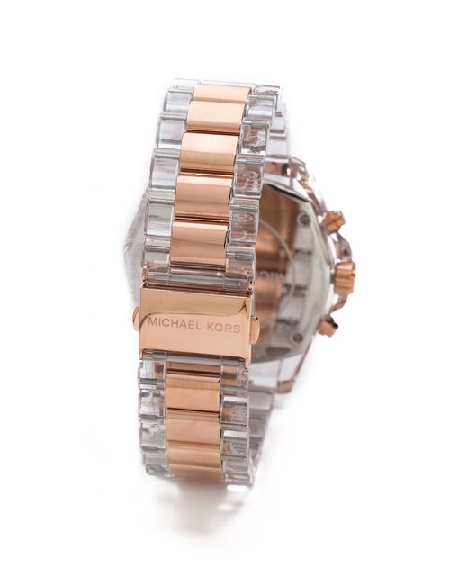 Michael Kors Bradshaw Watch in Metallic 