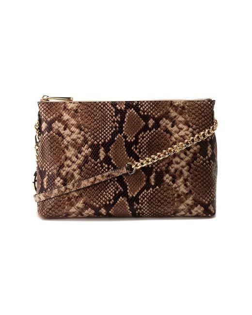 Mk on sale snakeskin bag