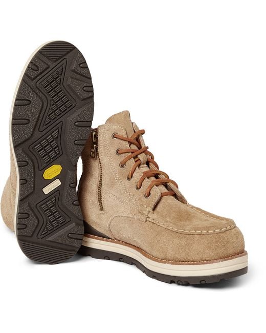 Visvim 7 Hole Moc Toe Suede Boots in Brown for Men | Lyst Visvim 7 Hole Moc Toe Suede Boots in Brown for Men | Lyst