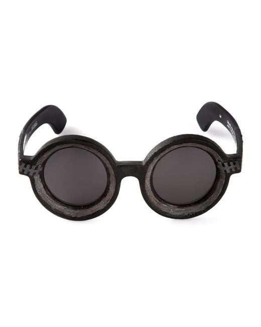 Kuboraum 'Burnt Mask' Sunglasses in Black for Men | Lyst Kuboraum 'Burnt Mask' Sunglasses in Black for Men | Lyst