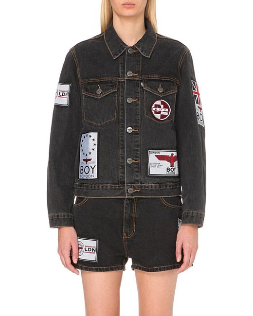 BOY London Patch-appliqué Denim Jacket 