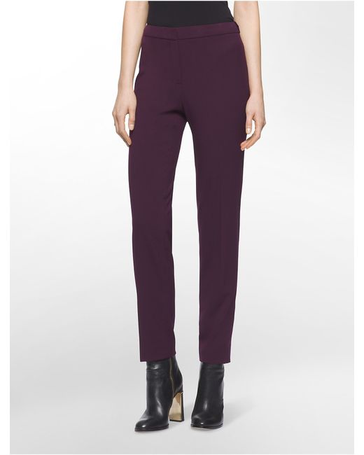 Highline Aubergine Pants in Purple 