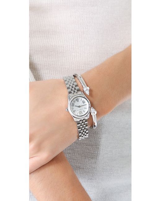 Michael Kors Lexington Watch in Silver 
