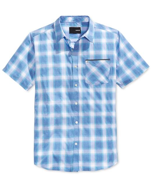 Hurley short store sleeve shirts