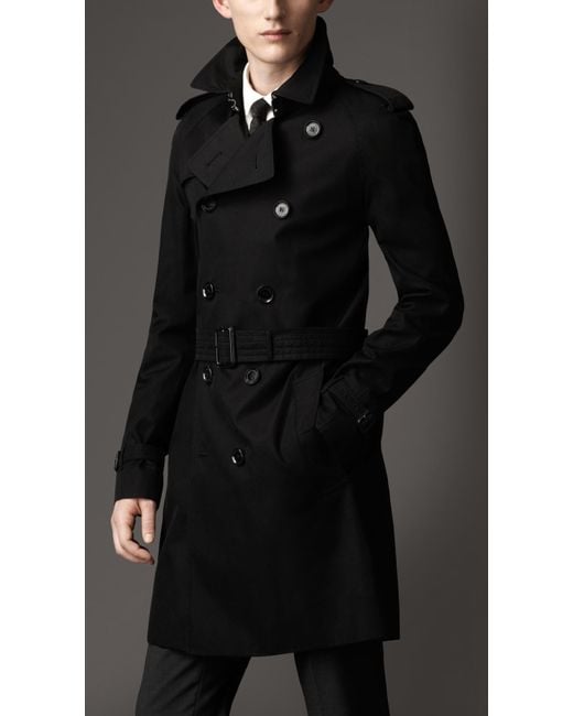 Gabardine trench coat mens cheap