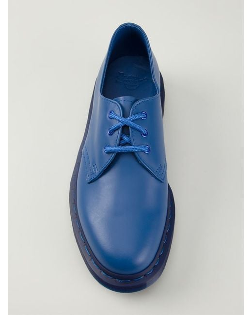 Dr. Martens Blue '1461' Lace-Up Shoes