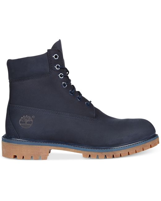 Timberland Blue 6" Premium Boots for men
