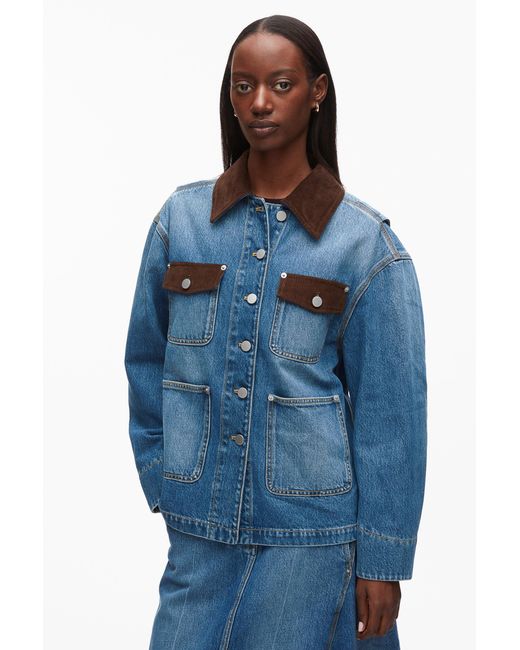 3.1 Phillip Lim Blue Denim Ranch Jacket