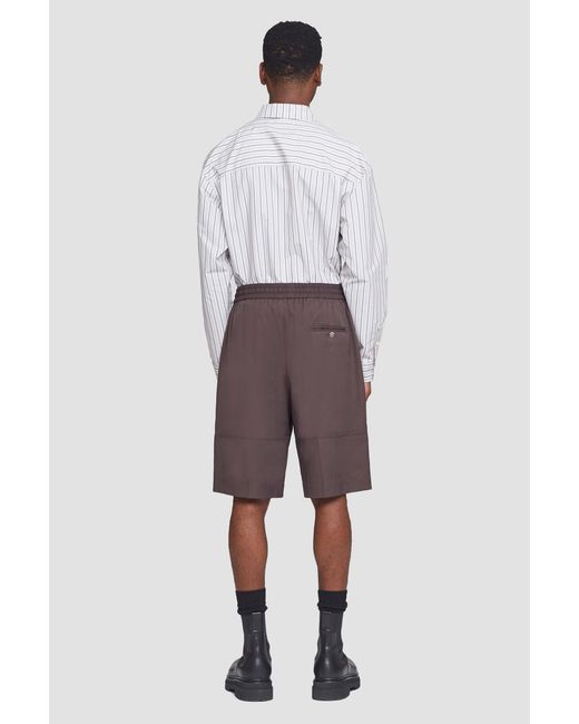3.1 Phillip Lim White Drawstring Shorts for men