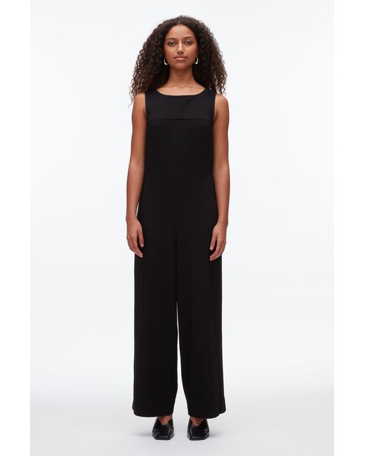 3.1 Phillip Lim Women's Black Crepe Column Jumpsuit