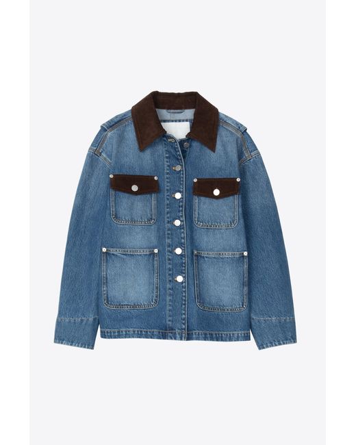3.1 Phillip Lim Blue Denim Ranch Jacket