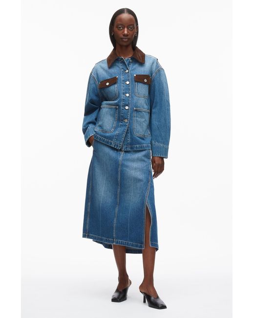 3.1 Phillip Lim Blue Denim Ranch Jacket