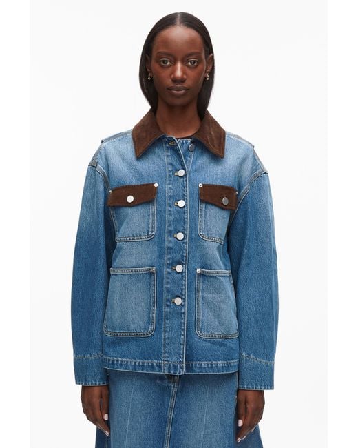 3.1 Phillip Lim Blue Denim Ranch Jacket