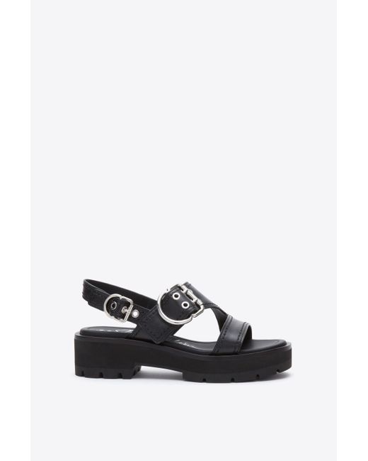 3.1 Phillip Lim Z-Strap Lug Sole Sandal in White | Lyst