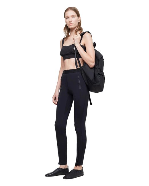 3.1 Phillip Lim Black Deconstructed Backpack