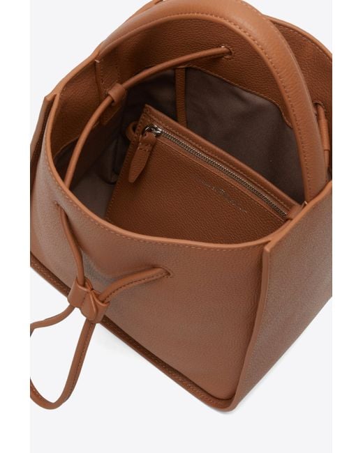 3.1 Phillip Lim White Soleil Small Bucket Drawstring