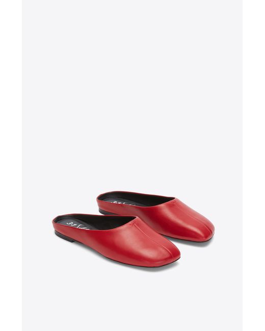 3.1 Phillip Lim White Id Mule Flat