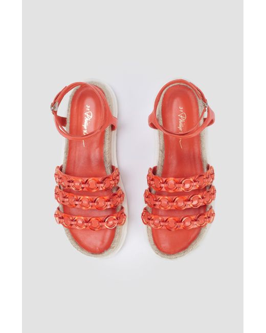 3.1 Phillip Lim Metallic Cruz Ring Platform