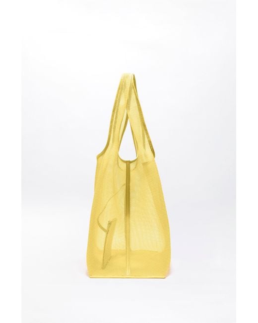 3.1 Phillip Lim Yellow Mesh Market Tote