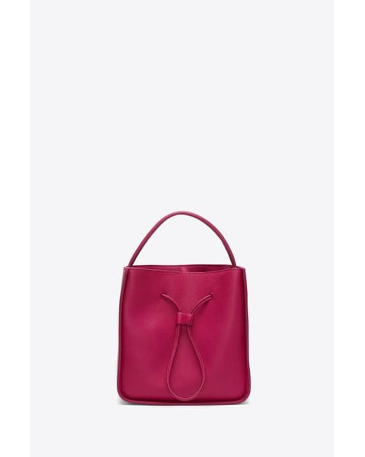 3.1 Phillip Lim White Soleil Small Bucket Drawstring