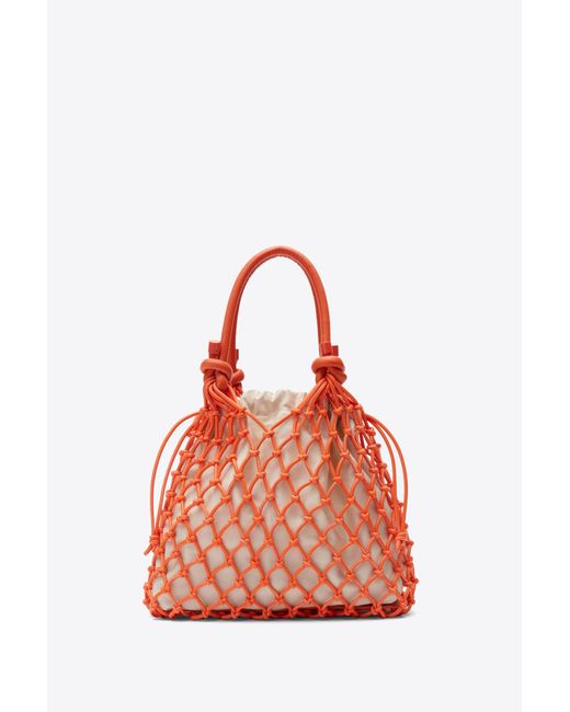 3.1 Phillip Lim Black Macrame Mini Sac