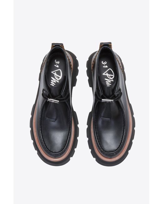 3.1 Phillip Lim Blue Kate Upstate Boot