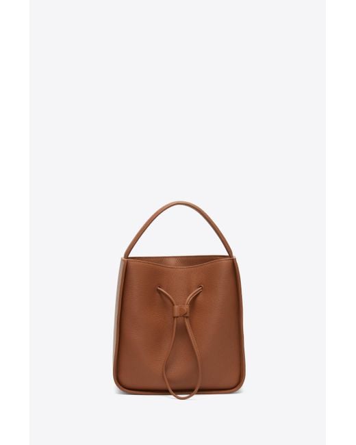 3.1 Phillip Lim White Soleil Small Bucket Drawstring