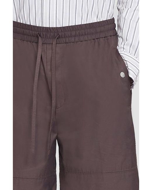 3.1 Phillip Lim White Drawstring Shorts for men