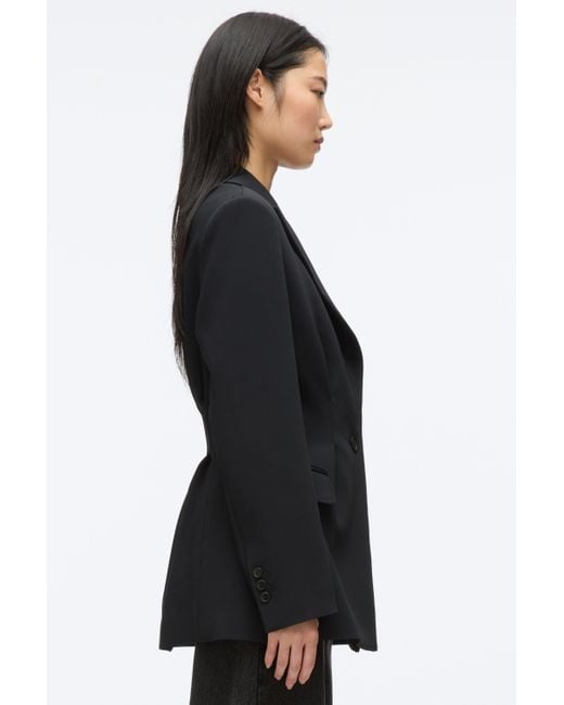 3.1 Phillip Lim Black Modern Tailoring Cinched Blazer Wtih Set