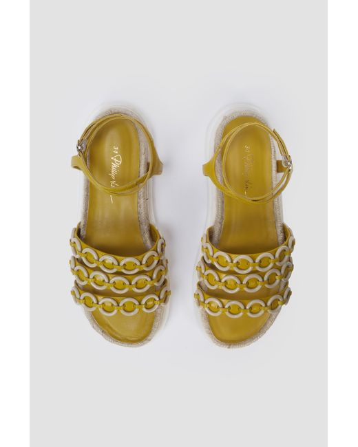 3.1 Phillip Lim Metallic Cruz Ring Platform