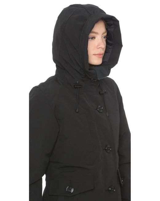 Canada Goose Rideau Parka in Black Lyst