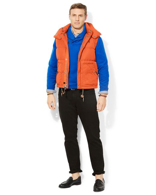 Mens big and tall down cheap vest