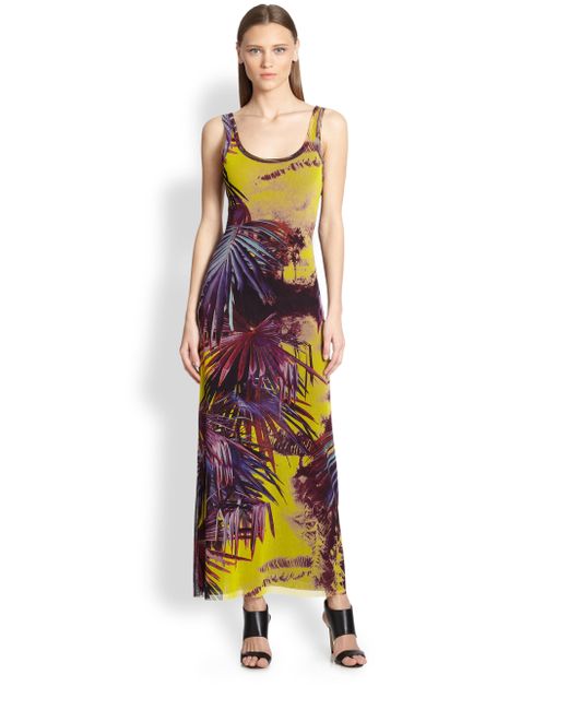 Jean Paul Gaultier Palmprint Maxi Dress 
