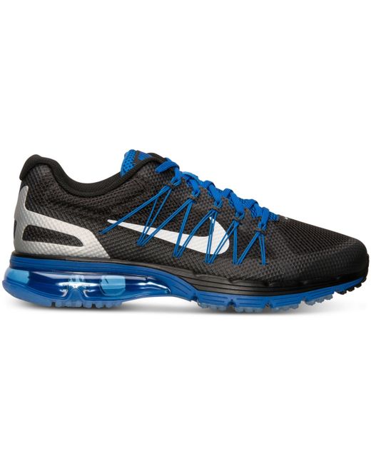 Nike Blue Men's Air Max Excellerate 3 Running Sneakers From Finish Line for men