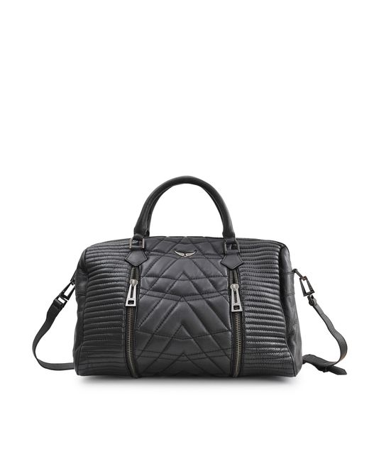 Zadig & Voltaire Sunny Quilted Bag in Black Lyst