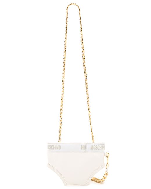 Moschino Underwear Bag - White