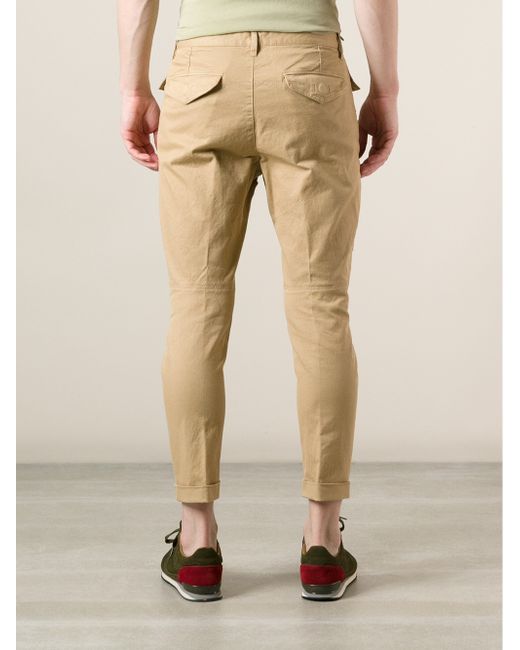 DSquared² Cropped Skinny Chinos in 